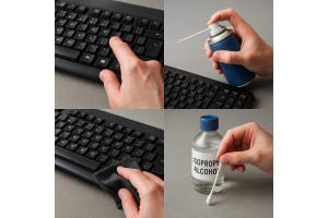 Ontdek hoe je toetsen van het toetsenbord veilig en effectief reinigt
