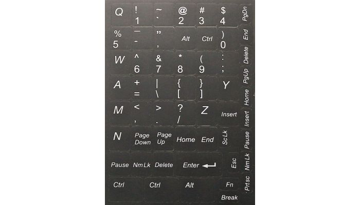N8 Toetstickers - big kit - grijze achtergrond - 12,5:10,5mm