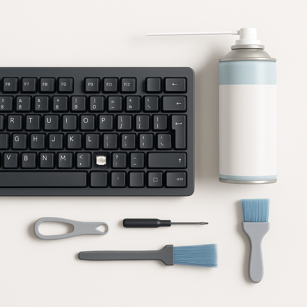 Leer hoe je een toetsenbordtoets in een paar eenvoudige stappen kunt repareren