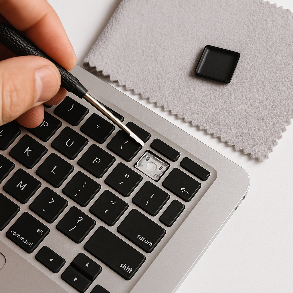 Hoe laptoptoetsen te verwijderen: een stapsgewijze handleiding