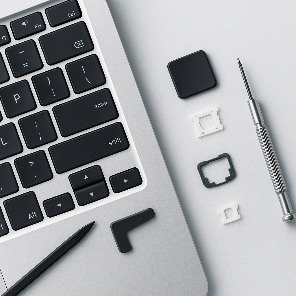 Stapsgewijze handleiding voor het vervangen van een laptoptoets