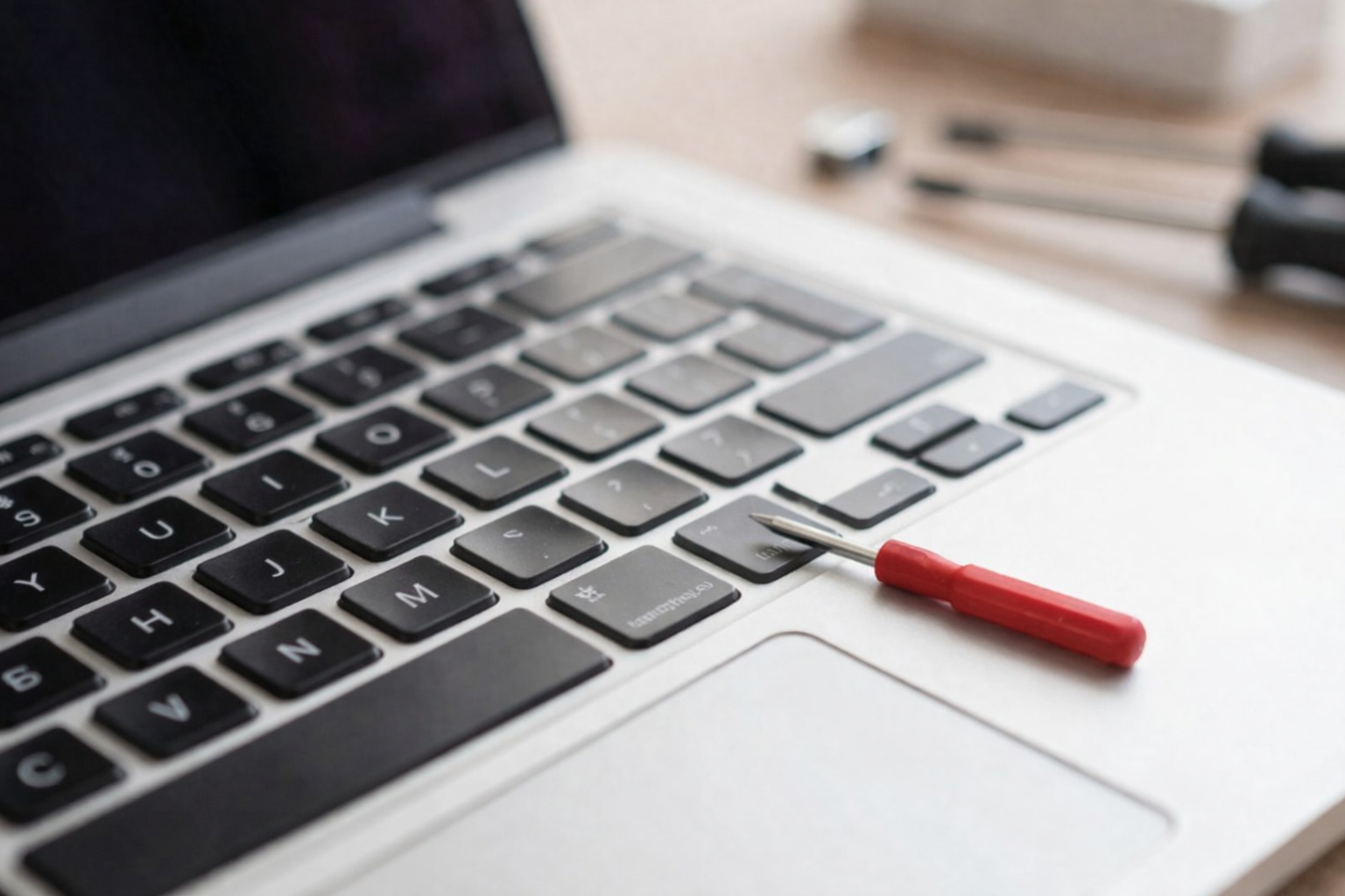 Hoe een kapotte toets op een laptop te repareren: stap-voor-stap handleiding