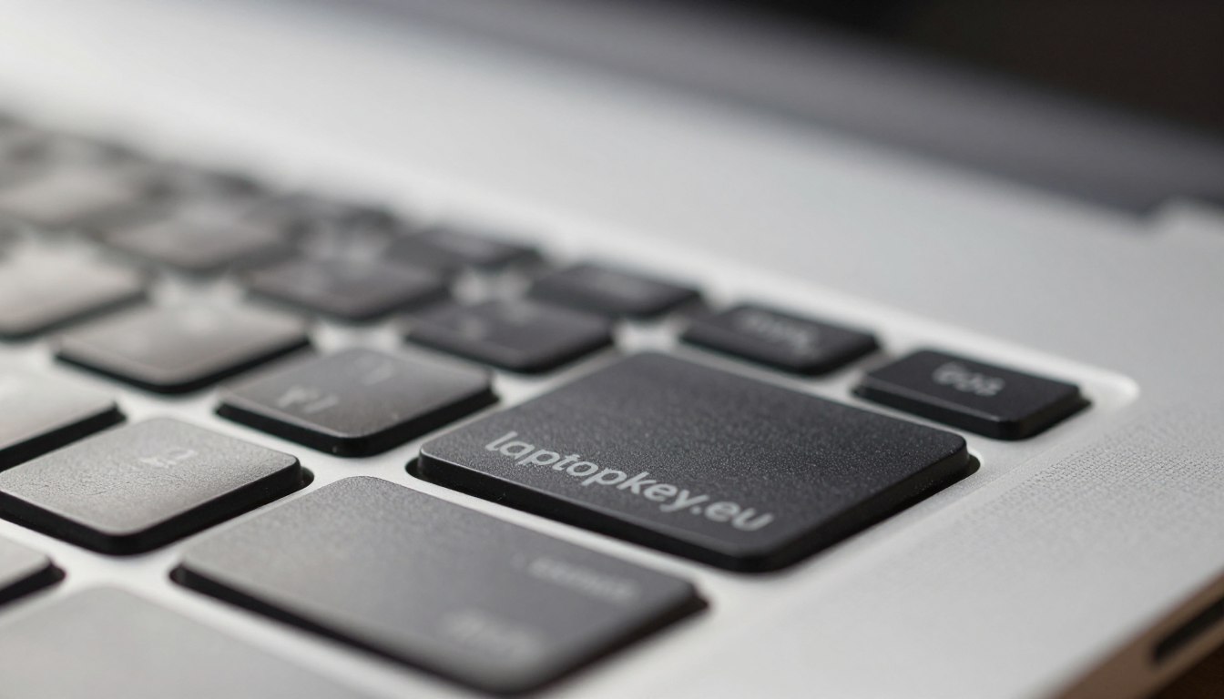 Laptop toets structuur